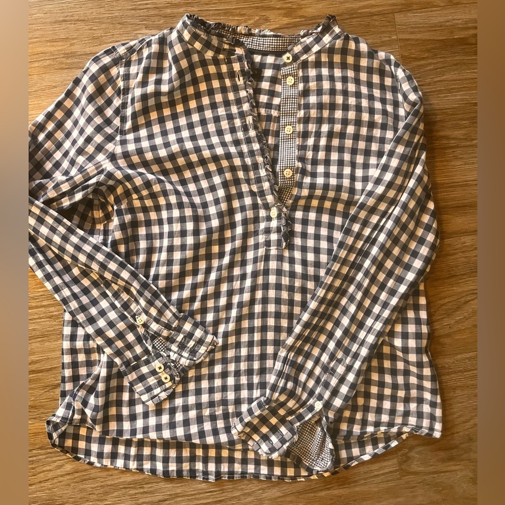 Talbots Plaid Blouse - Size SP